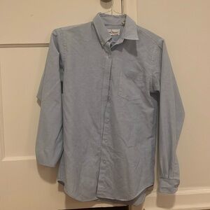 Uniform Blue Button down Ladies Shirt